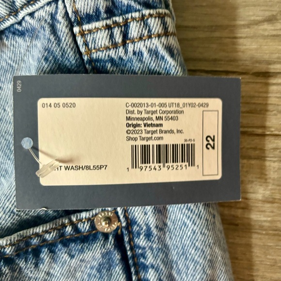 Mid-Rise Super Wide Legged Jeans Size 22 - Picture 6 of 9